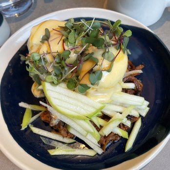 Five5eeds - Pulled Pork Benedict - Coffee & Tea Near Me - Park City, Utah Five5eeds - Pulled Pork Benedict - Coffee & Tea Near Me - Park City, Utah