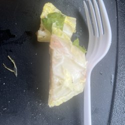 Harris Teeter - Large, tough chunks of lettuce