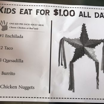 Puerto Vallarta - Kids menu. $1 all day - Mexican Near Me - Medford, Oregon Puerto Vallarta - Kids menu. $1 all day - Mexican Near Me - Medford, Oregon