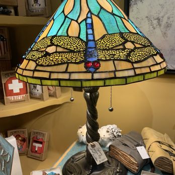 Yarnell Emporium - Tiffany Dragonfly Lamp True Glass $495 - Gift Shops Near Me - Yarnell, Arizona