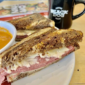 Black Dog Coffeehouse - Ruben Sandwich & Soup of the Day - Coffee & Tea Near Me - Lenexa, Kansas