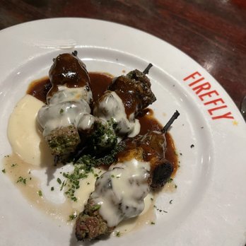 Firefly Tapas Kitchen + Bar - Steak and mushroom skewers - Tapas/Small Plates Near Me - Las Vegas, Nevada Firefly Tapas Kitchen + Bar - Steak and mushroom skewers - Tapas/Small Plates Near Me - Las Vegas, Nevada