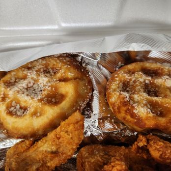 Ma Lessie's Chicken and Waffles - Waffles with honey butter flakes - Waffles Near Me - Philadelphia, Pennsylvania