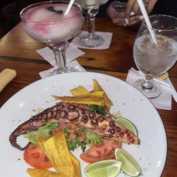 Guadalupe Restaurant - Grilled Octopus, Guadalupe Margarita and Classic Margarita - Mexican Near Me - New York, New York