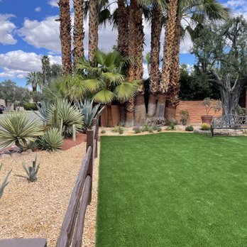 Home Space Construction - Artificial grass and desert landscaping create a low-maintenance, stylish backyard with greenery and native desert charm. - Masonry/Concrete Near Me - Cathedral City, California Home Space Construction - Artificial grass and desert landscaping create a low-maintenance, stylish backyard with greenery and native desert charm. - Masonry/Concrete Near Me - Cathedral City, California