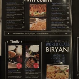 Menu page 1 Menu page 1