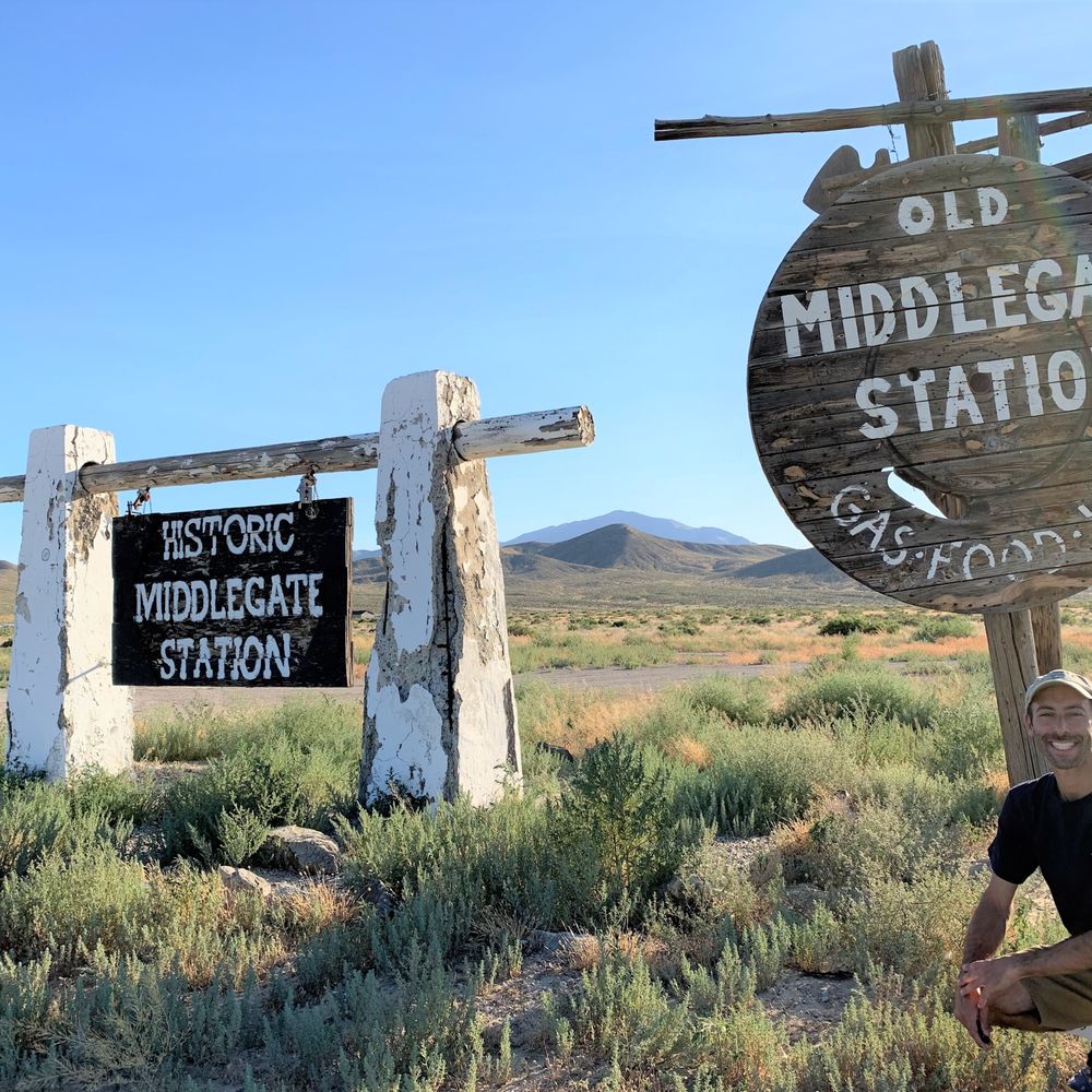 Middlegate Station - Grabbing a pic here....wow....Middlegate Station is in the middle of nowhere....in the desert of Nevada! - American Near Me - Fallon, Nevada Middlegate Station - Grabbing a pic here....wow....Middlegate Station is in the middle of nowhere....in the desert of Nevada! - American Near Me - Fallon, Nevada