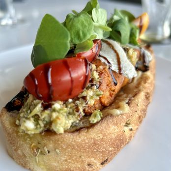 Table Rock House Restaurant - Sausage Bruschetta - American Near Me - Niagara Falls, Ontario Table Rock House Restaurant - Sausage Bruschetta - American Near Me - Niagara Falls, Ontario