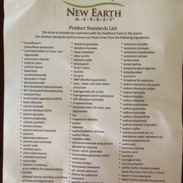 List of ingredients they screen for in product purchasing List of ingredients they screen for in product purchasing