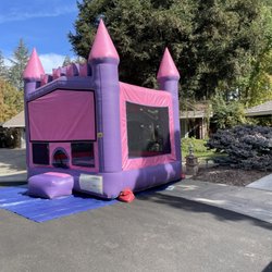 Bounce House Rentals Elk Grove - Pink 13x13 Bounce House