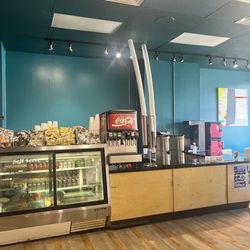 Steve's Downtown Deli & Bakery - Tower of cups