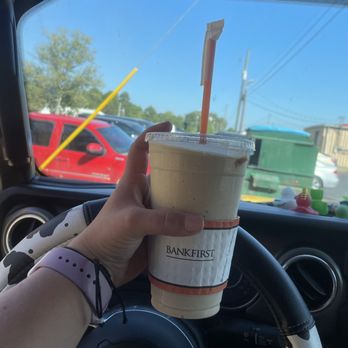 Up Down Eatery & Coffeehouse - Buttered toffee frappe! Very soft. Not too sweet! - Coffee & Tea Near Me - Columbus, Mississippi