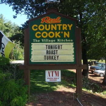 Village Kitchen - "Village Kitchen" is actually hard to spot on the sign - Breakfast & Brunch Near Me - Moultonborough, New Hampshire