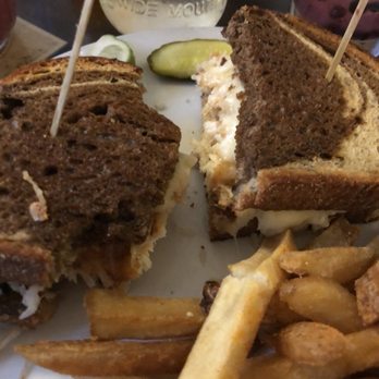 Side Street Cafe - Haddock Reuben - American Near Me - Bar Harbor, Maine