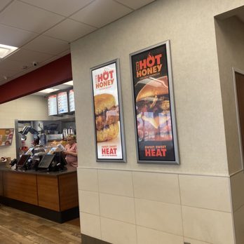Wendy's - the inside of a fast food restaurant - Burgers Near Me - Ferdinand, Indiana