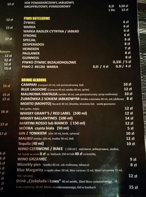 Menu photo 1 Toscana Orzysz, WN