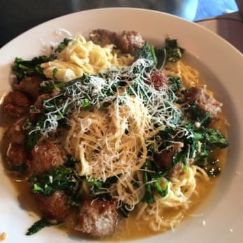 Rino's Place - Sausage w/ Broccoli Rabe - can't say enough about the fresh spaghetti! - Italian Near Me - Boston, Massachusetts