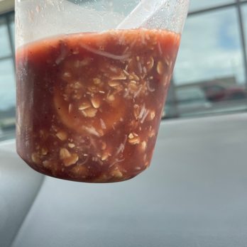 Emerald City Smoothie - horrible soupy smoothie bowl - Juice Bars & Smoothies Near Me - Puyallup, Washington
