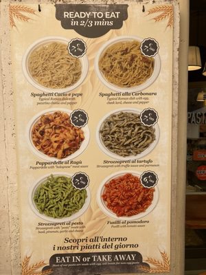 Menu photo 4 Pastasciutta Rome, RM