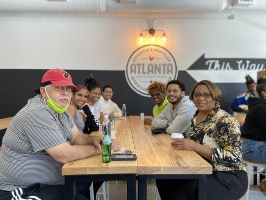 Atlanta Breakfast Club Chicken and Waffle Nitro Coffee Counter by null