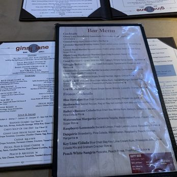 Ginny Lane Bar & Grill - menu - Seafood Near Me - Orange Beach, Alabama Ginny Lane Bar & Grill - menu - Seafood Near Me - Orange Beach, Alabama