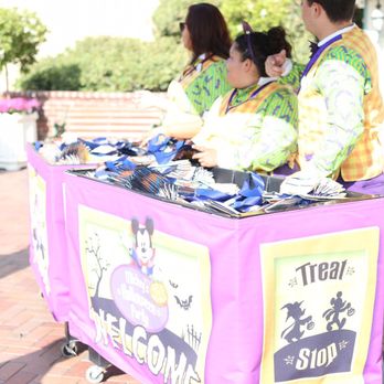 Disneyland's Halloween Time - Treat bags (sorry for the over-exposed photo)... no time to re-take, we've got the whole park to enjoy! :) - Festivals Near Me - Anaheim, California
