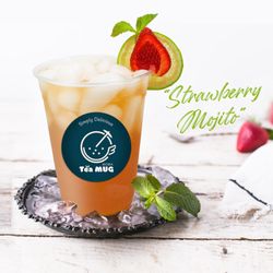 Tea Mug Boba - Strawberry Mojito