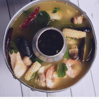 Thai Valley - Seafood Soup YUM! - Thai Near Me - Chatsworth, California