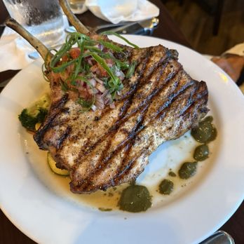WSW Steakhouse - Tomahawk pork chop butterfly - Steakhouses Near Me - Hilo, Hawaii