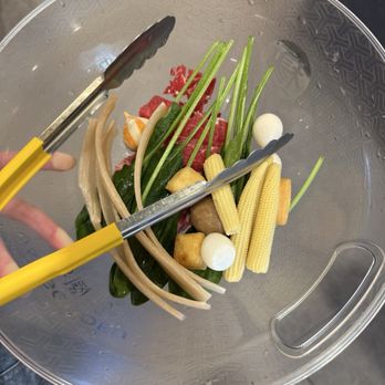 YGF Malatang - Fresh ingredients - Hot Pot Near Me - San Diego, California