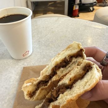 Varraco Coffee + Roasters - Adobo Pan De Sal - Coffee & Tea Near Me - Palm Desert, California