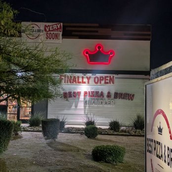 Best Pizza & Brew Chandler - Humorous sign! - Pizza Near Me - Chandler, Arizona Best Pizza & Brew Chandler - Humorous sign! - Pizza Near Me - Chandler, Arizona