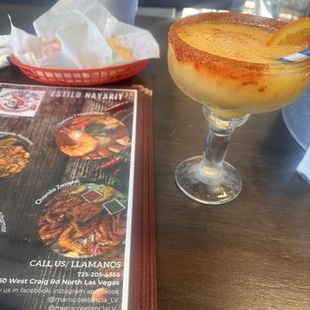 Mariscos El Ancla - Mango margarita - Seafood Near Me - North Las Vegas, Nevada Mariscos El Ancla - Mango margarita - Seafood Near Me - North Las Vegas, Nevada