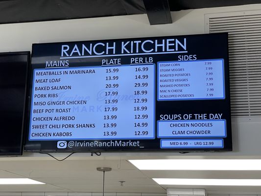Menu photo 1 Irvine Ranch Market Costa Mesa, CA