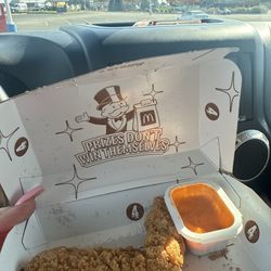 McDonald's - Yum chicken tender meal!