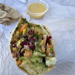 HONEY CRISPY CHICKEN WRAP. Where's the Chicken? HONEY CRISPY CHICKEN WRAP. Where's the Chicken?