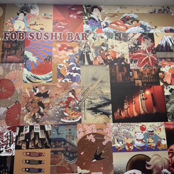 FOB Sushi Bar - * Indoor wallpaper * - Sushi Bars Near Me - Seattle, Washington