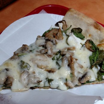 Pizza Time - Spinach, ricotta, mushrooms, and garlic. - Pizza Near Me - St. Augustine, Florida Pizza Time - Spinach, ricotta, mushrooms, and garlic. - Pizza Near Me - St. Augustine, Florida