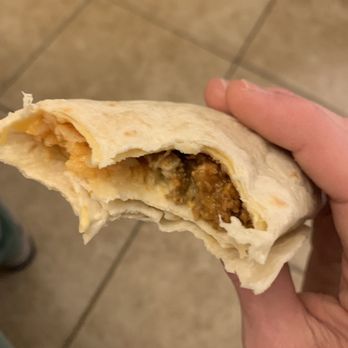 Taco Bell - Took 3 big bites to finally get to the steak - Fast Food Near Me - Eagle, Colorado