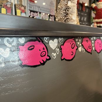 Honey Pig BBQ - Cute pigs all over - Korean Near Me - Houston, Texas