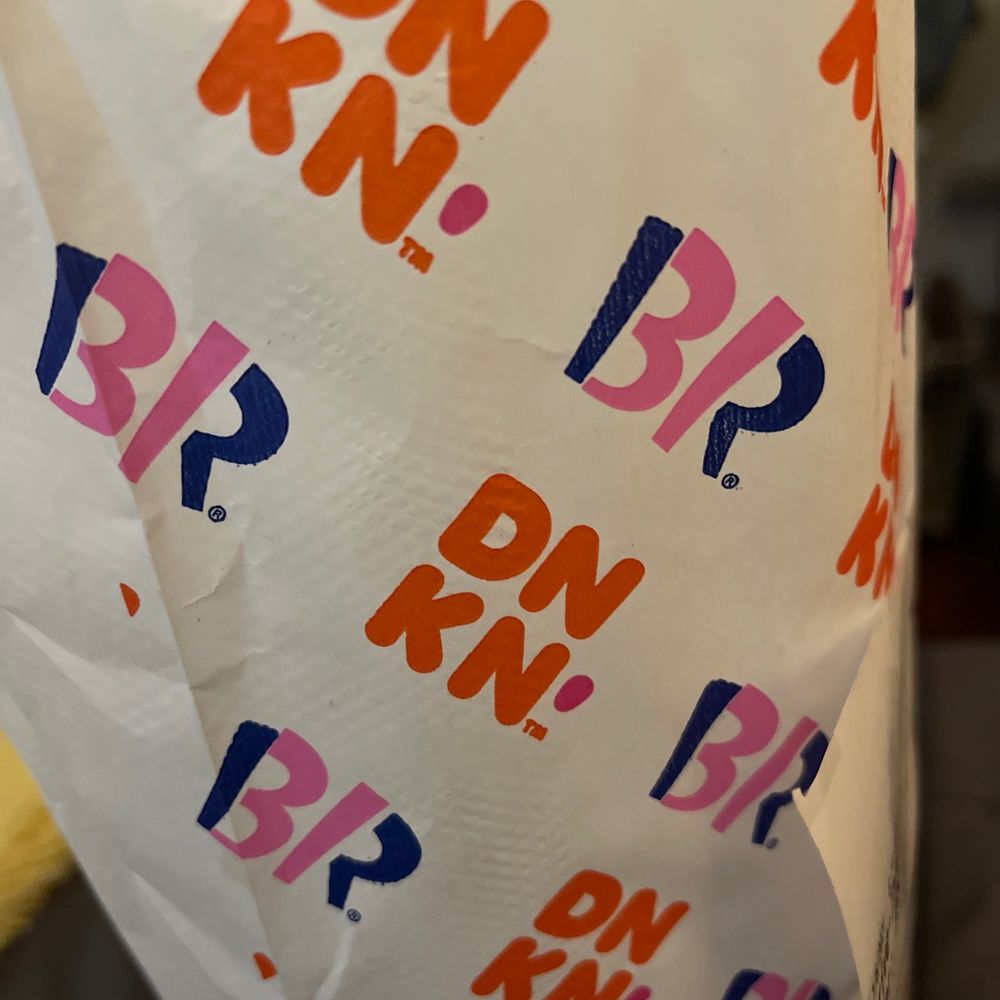 Dunkin' - a close up of a bag of donuts - Donuts Near Me - Wildomar, California Dunkin' - a close up of a bag of donuts - Donuts Near Me - Wildomar, California