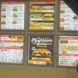 Whataburger menu!