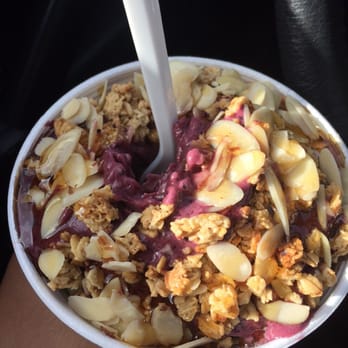 The Spot - PB&A bowl with honey and extra almonds. Delicious!!! - Juice Bars & Smoothies Near Me - Claremont, California The Spot - PB&A bowl with honey and extra almonds. Delicious!!! - Juice Bars & Smoothies Near Me - Claremont, California