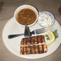 Pinchers - Blackened grouper