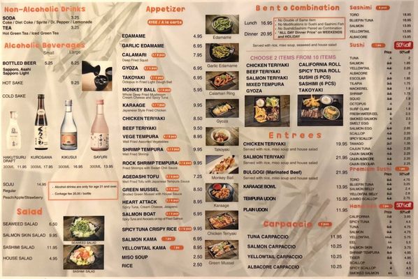 Menu photo 8 Sake2Me AYCE Sushi - Newport Tustin, CA