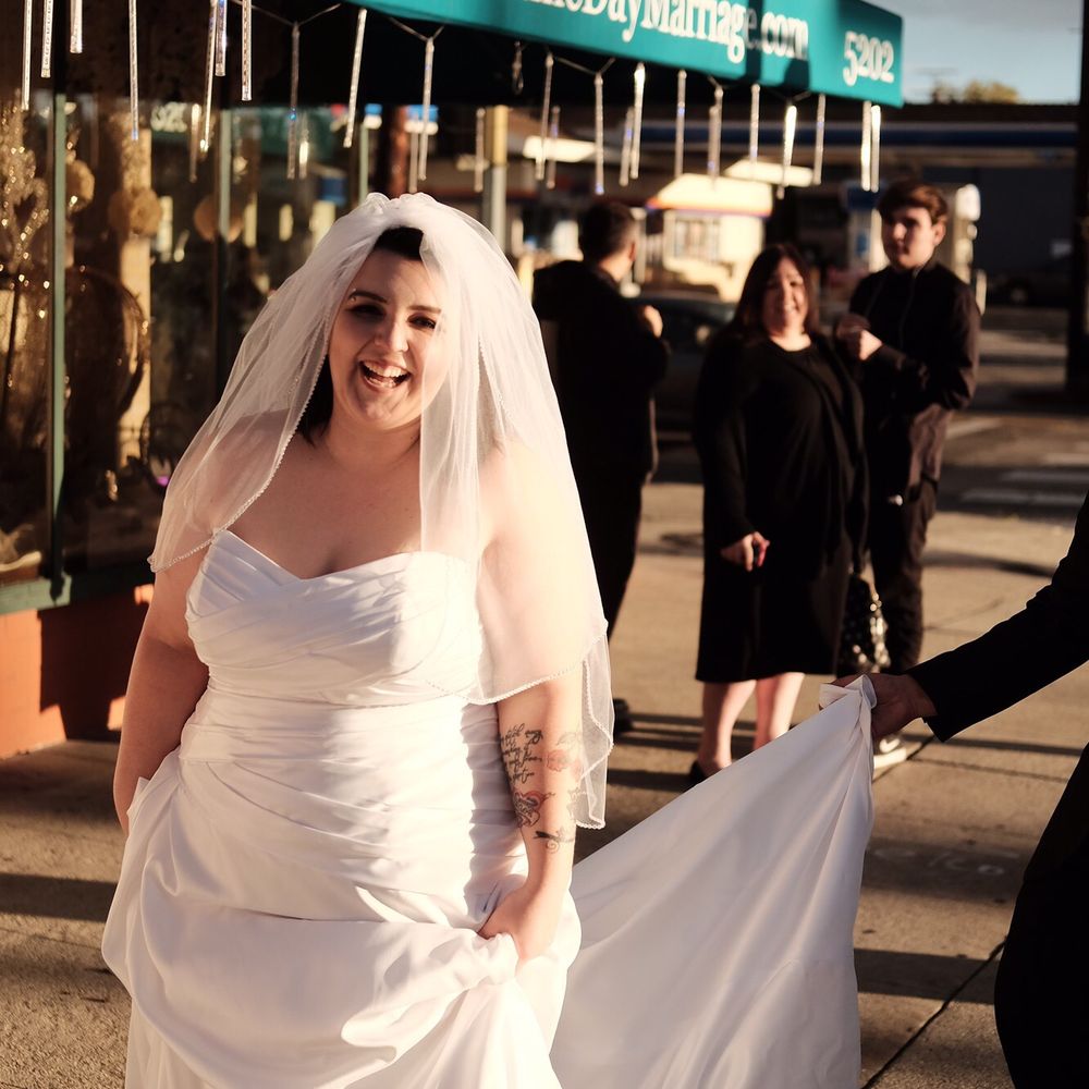Same Day Marriage - Same Day Marriage , perfection ! My smile says it all! - Officiants Near Me - Los Angeles, California