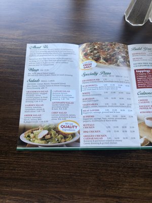 Menu photo 2 Grandmas NY Pizza Cumming, GA