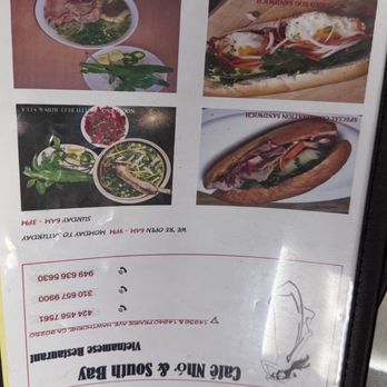 South Bay Restaurant - menu 1 of 5 - Vietnamese Near Me - Hawthorne, California South Bay Restaurant - menu 1 of 5 - Vietnamese Near Me - Hawthorne, California
