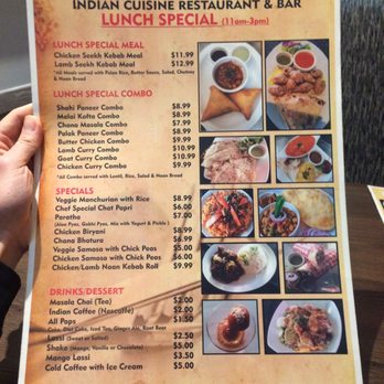 Chefs Kebab - Lunch menu - Indian Near Me - Surrey, British Columbia