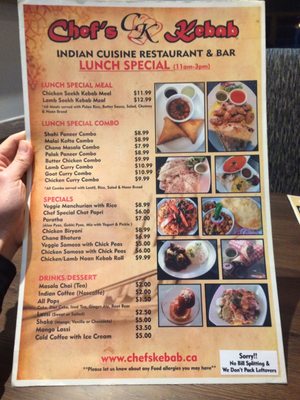Menu photo 4 Chefs Kebab Surrey, BC